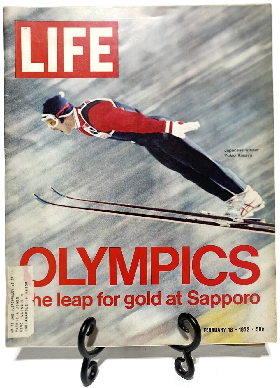 LIFE Magazine Feb 18 1972 Sapporo Olympics Yukio Kasaya Cover Vintage